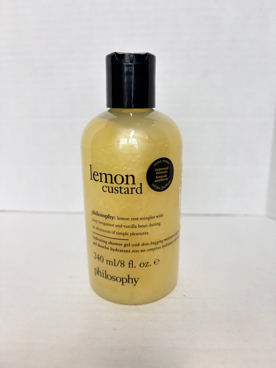 Philosophy Other - Philosophy Lemon Custard Hydrating Shower Gel 8 oz Bergamot Vanilla Bath Wash